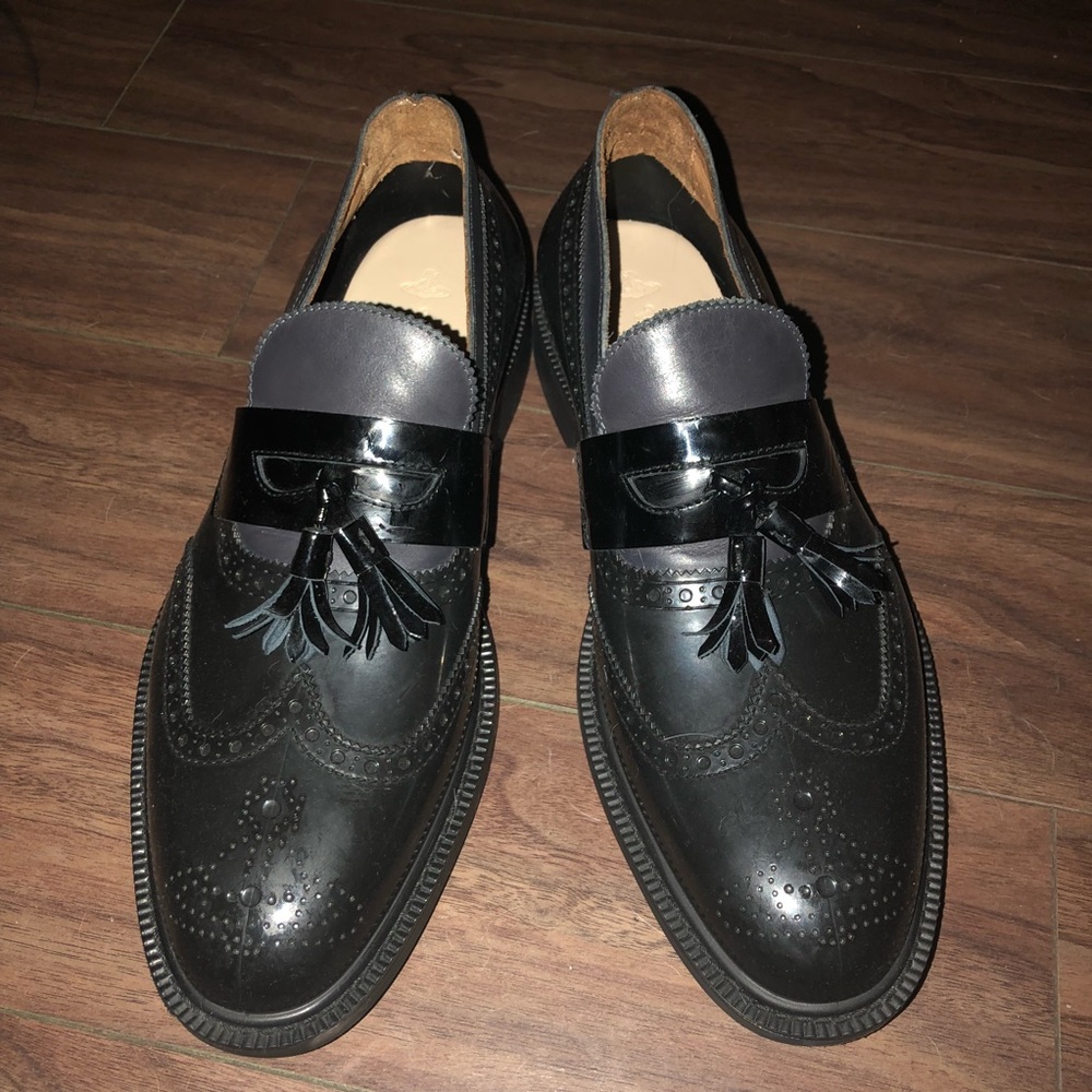 VIVIENNE WESTWOOD MAN MEN'S TASSEL FRINGE SLIP-ON